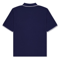 Tricouri Polo Lyle and Scott Lyle ST pentru barbati bleumarin alb w190