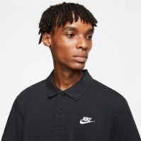 Tricouri polo Nike Sportswear pentru Barbati negru alb