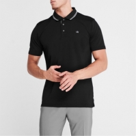 Tricouri polo pentru golf Calvin Klein negru