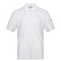 Tricouri polo pentru golf Slazenger Check pentru Barbati alb