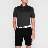 Tricouri polo pentru golf Slazenger Check pentru Barbati gri carbune