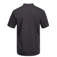 Tricouri polo pentru golf Slazenger Check pentru Barbati gri carbune