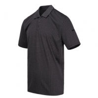 Tricouri polo pentru golf Slazenger Check pentru Barbati gri carbune