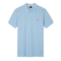 Tricouri Polo PS Paul Smith imprimeu zebra Regular albastru 40d