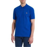 Tricouri Polo PS Paul Smith imprimeu zebra Regular albastru