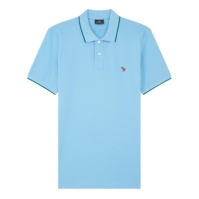 Tricouri polo PS Paul Smith Tipped Zeb pentru barbati albastru 40b