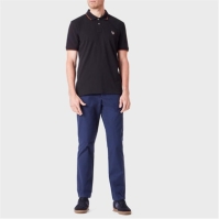 Tricouri polo PS Paul Smith Tipped Zeb pentru barbati negru