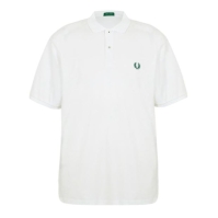 Tricouri polo simple Fred Perry deschis alb