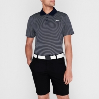 Tricouri Polo Slazenger Micro cu dungi Golf pentru Barbati bleumarin