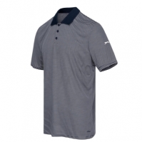 Tricouri Polo Slazenger Micro cu dungi Golf pentru Barbati bleumarin