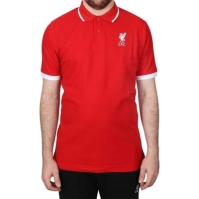 Tricouri polo Team Liverpool F.C Team pentru Barbati rosu