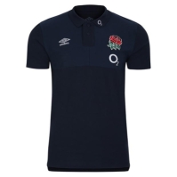 Tricouri Polo Umbro Anglia Rugby CVC 2023 pentru adulti bleumarin blazer