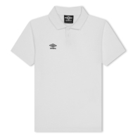 Tricouri polo Umbro Essential Juniors alb negru