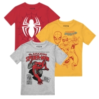 Tricouri Set de 3 Marvel Comics spiderman trio