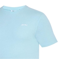 Tricou Slazenger Plain pentru Barbati deschis albastru