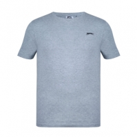 Tricou Slazenger Plain pentru Barbati gri