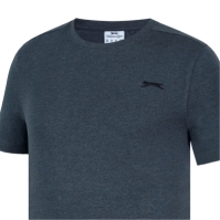 Tricou Slazenger Plain pentru Barbati gri carbune