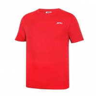 Tricou Slazenger Plain pentru Barbati rosu