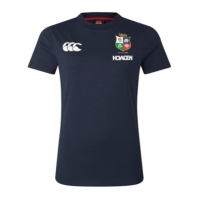 Tricouri sport Canterbury British and Irish Lions 2024 pentru femei inchis albastru