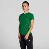 Tricouri sport Joma T- Combi verde cu maneca scurta