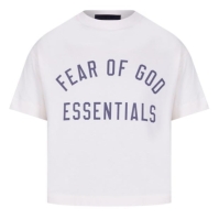 Tricouri sport Tricou decolteu rotund FEAR OF GOD ESSENTIALS Jersey - Juniors