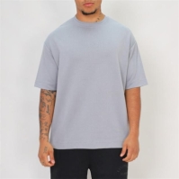 Tricou Tonal Puff Blank Essentials gri