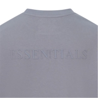 Tricou Tonal Puff Blank Essentials gri