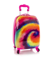 Troler Calatorie Abs Copii - Fete, Heys, Tie Dye, Roz, 46 Cm