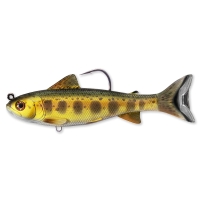 TROUT PARR SWIMBAIT 13,1CM 35G 713 GOLD oliv LIVE TARGET