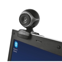 Trust Exis PC & Laptop Webcam negru