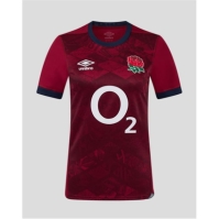 Umbro Anglia Rugby Alternate Shirt 2024 2025 pentru femei rosu