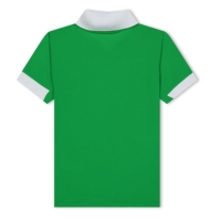 Umbro Essential Team cu maneca scurta Top Juniors verde alb