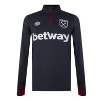 Umbro West Ham Midlayer Top crbn negru visiniu