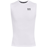 Under ARMOUR HeatGear® fara maneci pentru Barbati alb negru