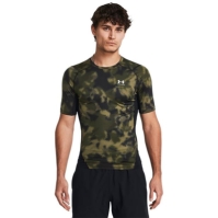 Under Armour HeatGear® Printed maneca scurta pentru Barbati verde