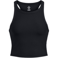 Under Armour Merdn Rib Crp Tnk femei negru