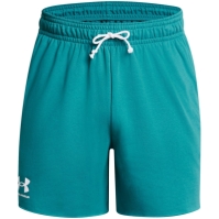 Pantaloni scurti Under Armour Rival Terry 6 inch pentru Barbati albastru