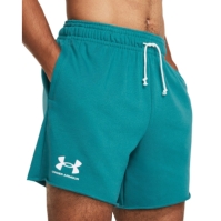 Pantaloni scurti Under Armour Rival Terry 6 inch pentru Barbati albastru