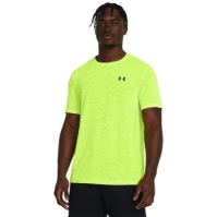 Under ARMOUR UA Vanish Seamless maneca scurta pentru Barbati galben negru