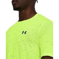 Under ARMOUR UA Vanish Seamless maneca scurta pentru Barbati galben negru