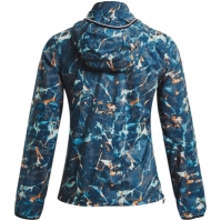 Jacheta Tricou alergare Under ARMOUR Ua Storm Outrun Cold pentru femei albastru