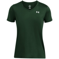 Under ARMOUR Tech™ decolteu in V maneca scurta pentru femei verde