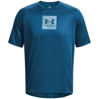 Under Armour Tech Prt Fill SS albastru