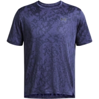 Under ARMOUR UA Vanish Seamless maneca scurta pentru Barbati mov negru