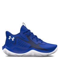 Adidasi pentru baschet Under ARMOUR Ua Gs Jet 23 Unisex pentru Copii albastru