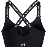 Under ARMOUR Ua Infinity High cu fermoar 2.0 Bra Impact Sports pentru femei negru