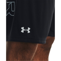 Under ARMOUR Ua Tech Wm imprimeu Graphic Short sala pentru Barbati negru