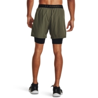 Under ARMOUR Ua Vanish Wvn 2in1 Vent Sts sala Short pentru Barbati verde