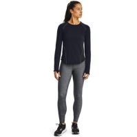 Under Armour W MERIDIAN HEATHER LEG negru metalic argintiu