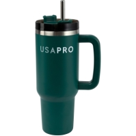 USA Pro Stainless Steel Travel Cup verde